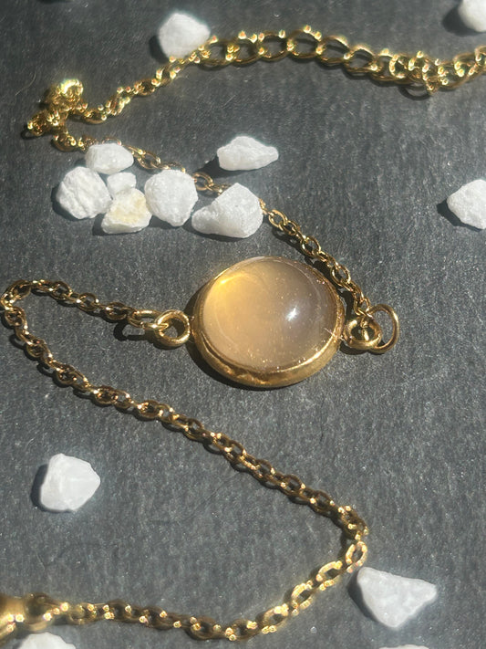 Séléna – Bracelet Quartz Rose | Bracelet réglable | Pierre naturelle amour & douceur | Bijou acier inoxydable fait main